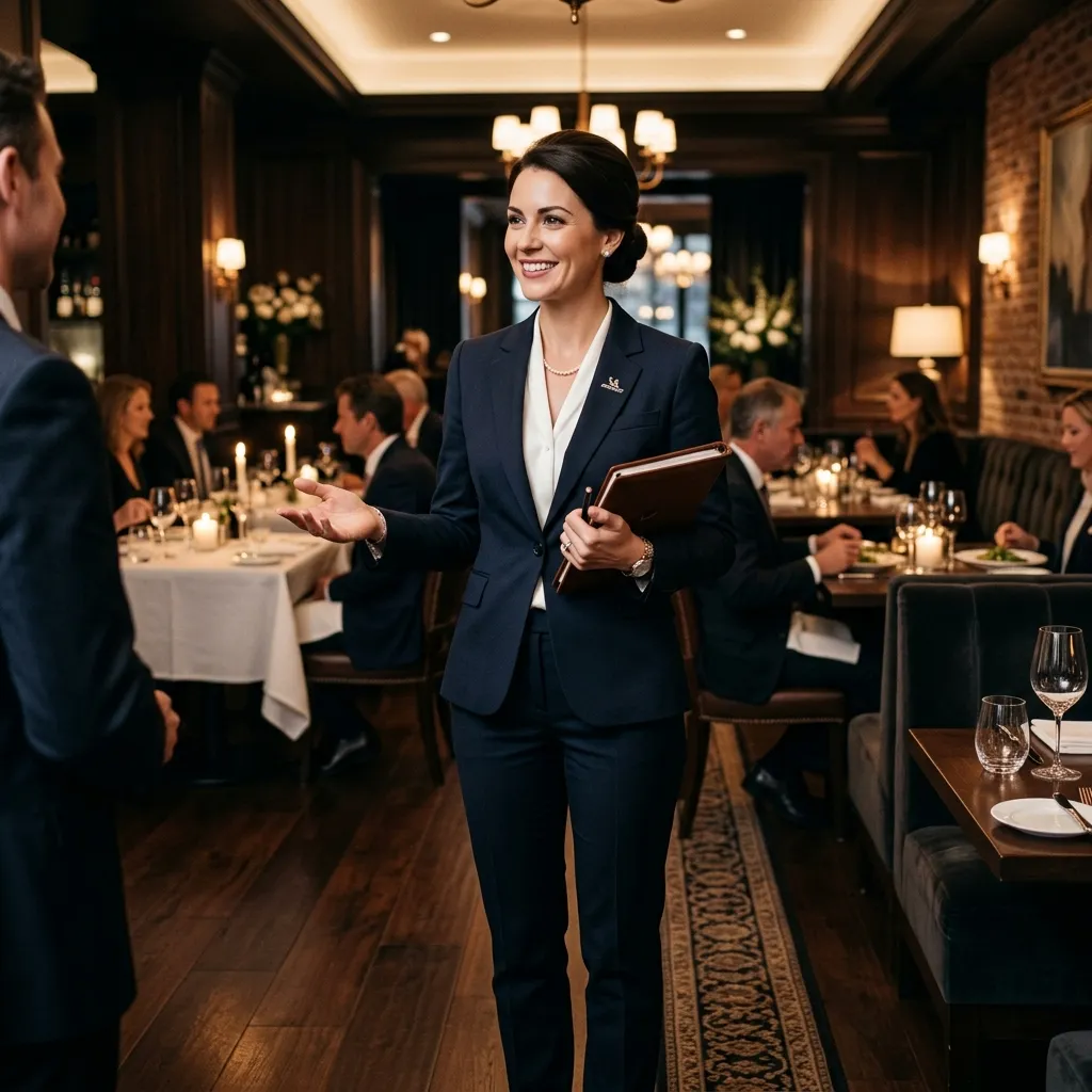 Sophie Dupont - Maître d'Hôtel